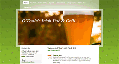 Desktop Screenshot of otoolesgrill.com