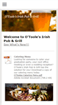 Mobile Screenshot of otoolesgrill.com